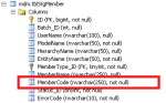 One can not insert NULL values into the MemberCode column.